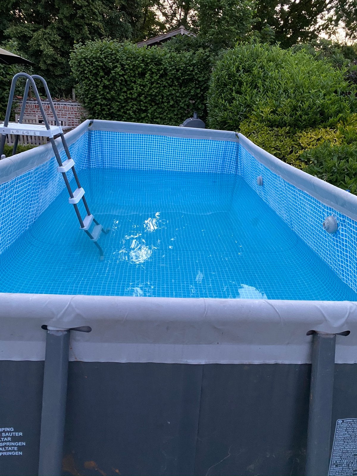 INTEX opbouw zwembad goeie staat, compleet, Tuin en Terras, Zwembaden, Ophalen, Zo goed als nieuw