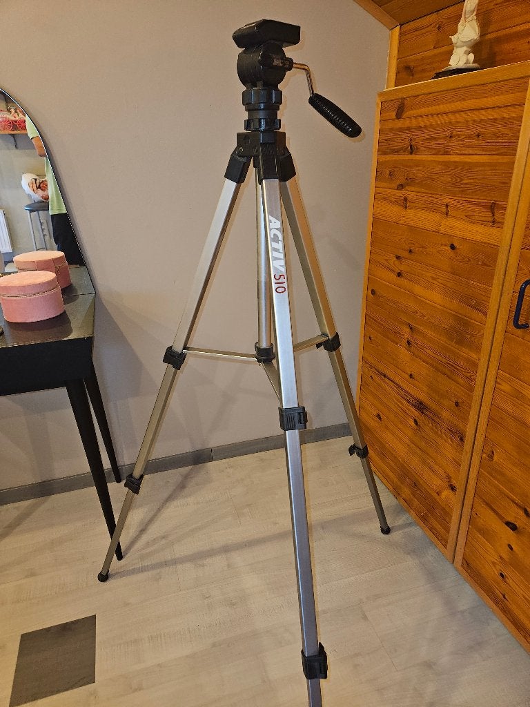 Camerastatief, TV, Hi-fi & Vidéo, Photo | Trépieds & Rotules, 150 à 175 cm, Pieds flexibles, Enlèvement, Utilisé