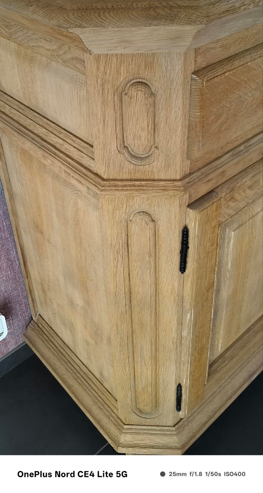 Dressoir eik, Ophalen