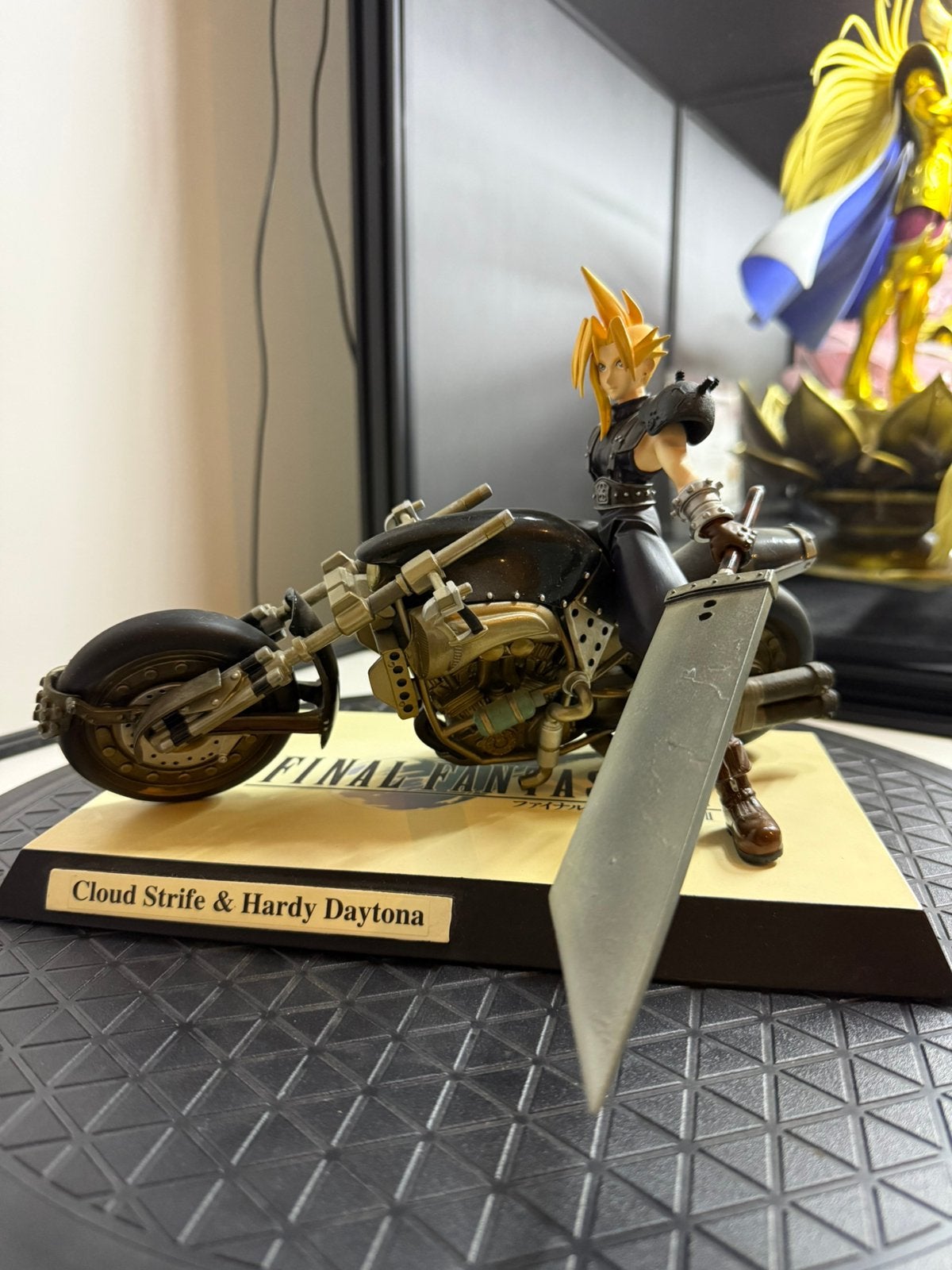Final Fantasy VII Cloud en Hardy Daytona 1/8 Cold Cast, Ophalen of Verzenden, Zo goed als nieuw, Overige typen