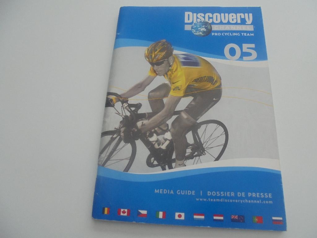 lance armstrong-boek discovery channel 2005, Verzenden, Gelezen, Overige sporten
