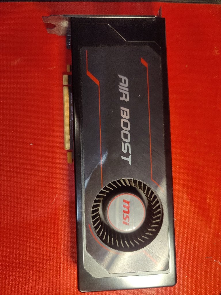 2x MSI Radeon RX Vega 56 Air Boost 8GB HBM2, Computers en Software, Videokaarten, Gebruikt, AMD, Overige soorten, HDMI, DisplayPort
