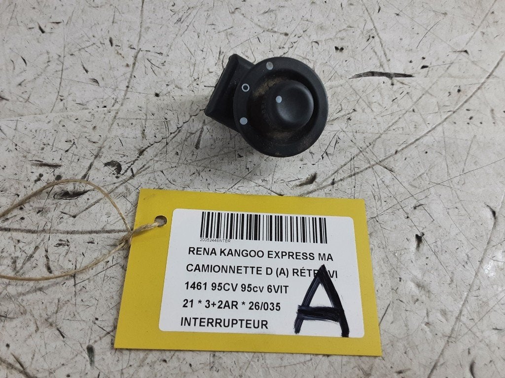 SCHAKELAAR Renault Kangoo Express (RFK) (255704649R), Gebruikt, Renault, Peter-Huppertz-Straße 5
51063  Köln, DE, Dialog.deutschland@renault.de