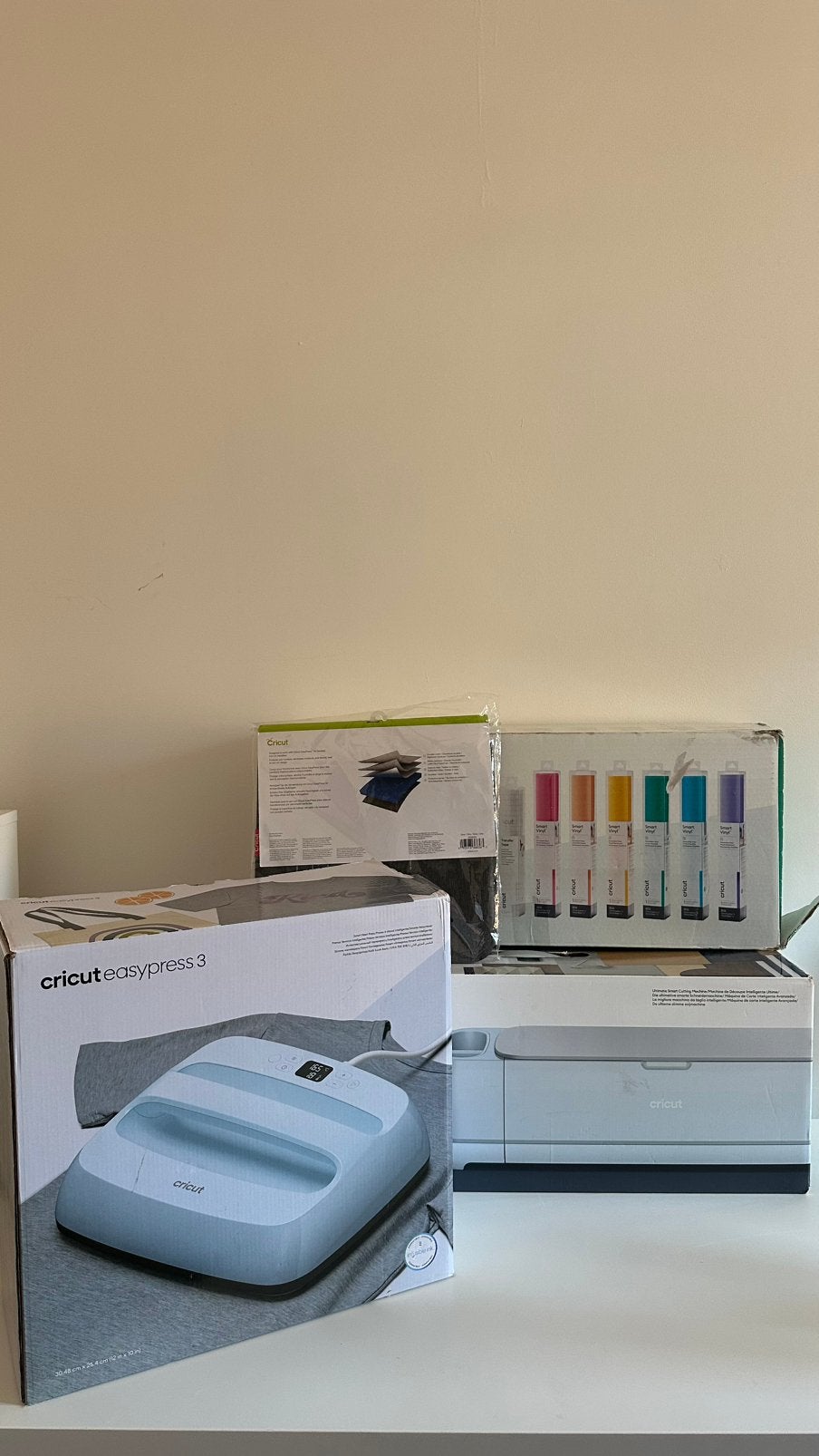 Cricut Maker 3 Complete Bundle – Prijs besprekbaar, Zo goed als nieuw, Machine, Cricut, Goud