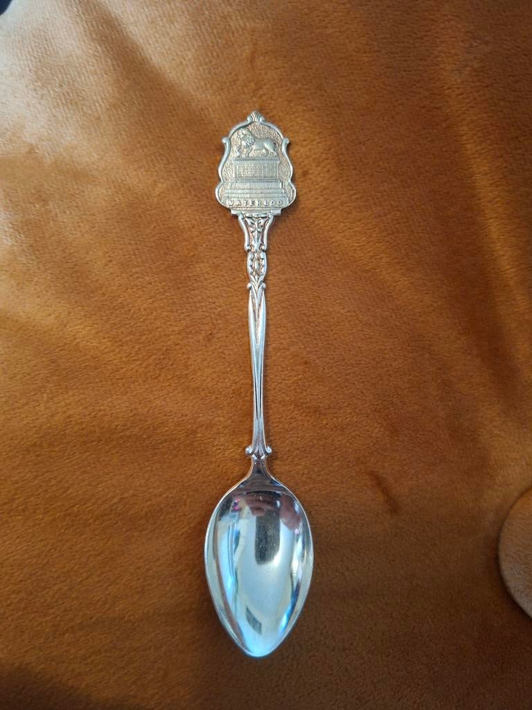 Cuillère souvenir Vintage Waterloo, Enlèvement ou Envoi
