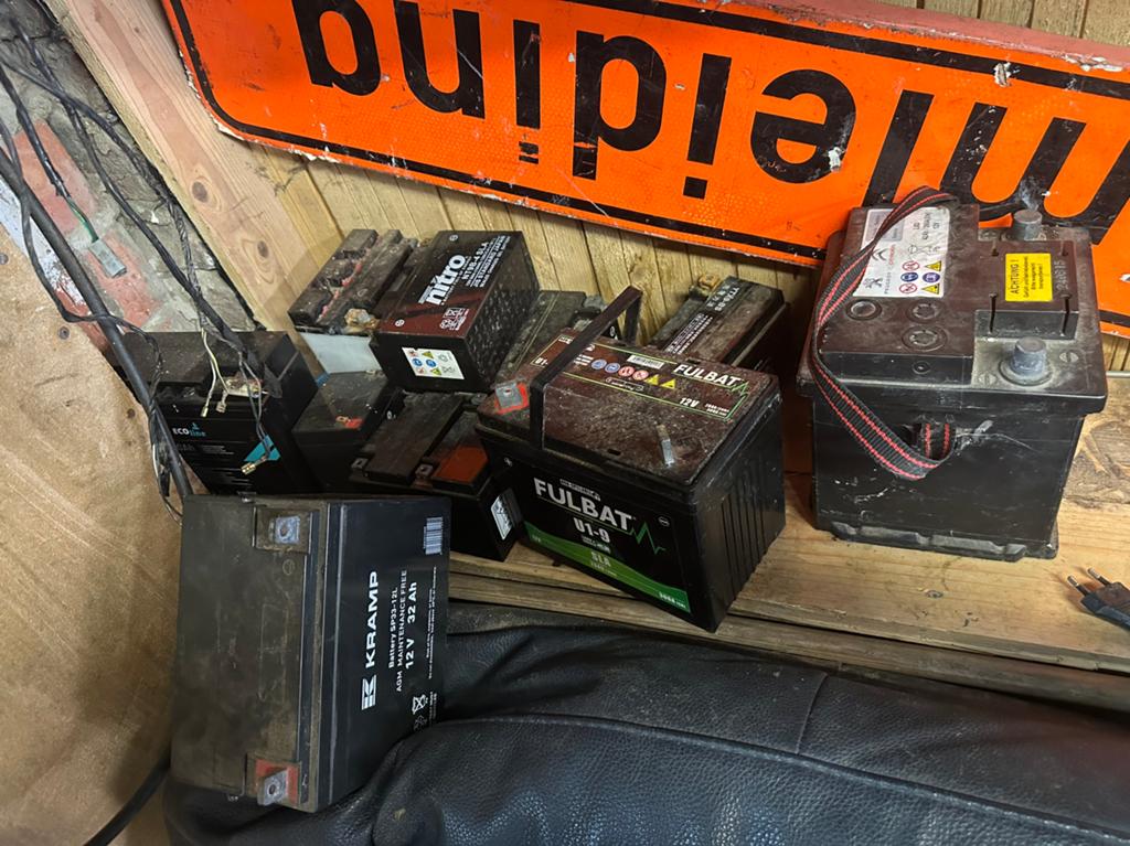 Oude batterij accu moet weg, Ophalen, Zo goed als nieuw