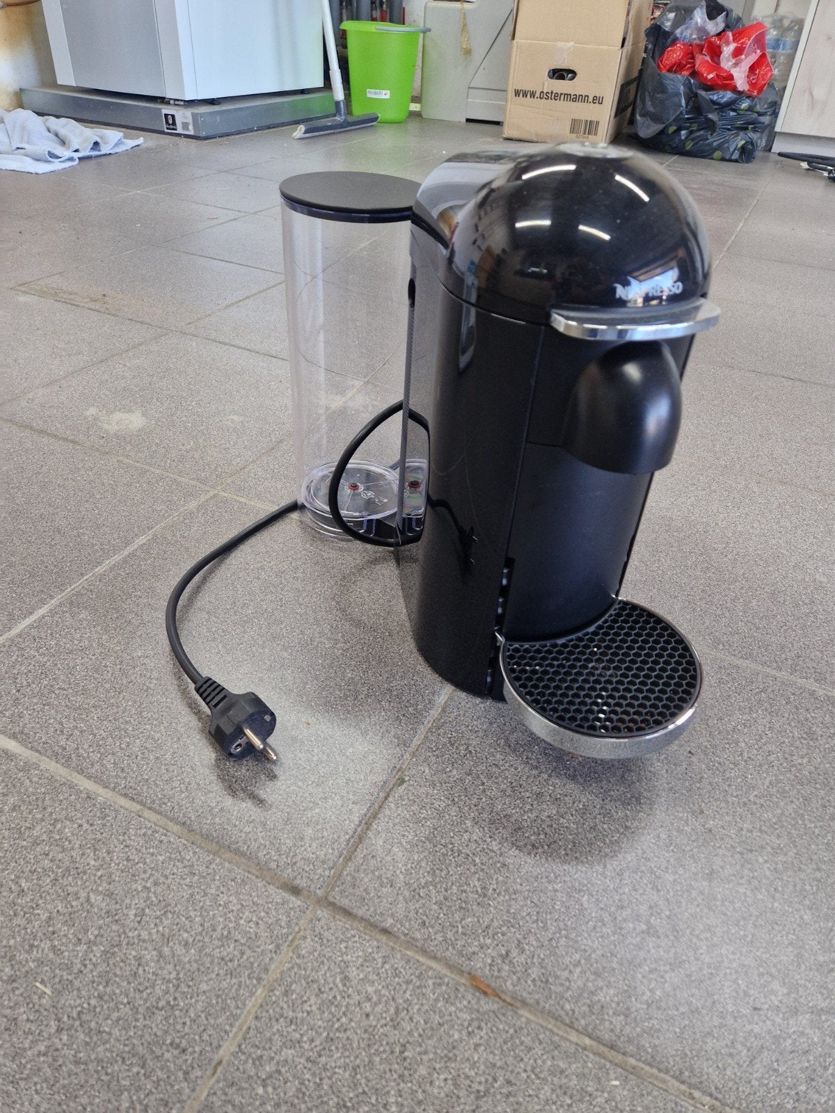 nespresso koffie machine, Enlèvement