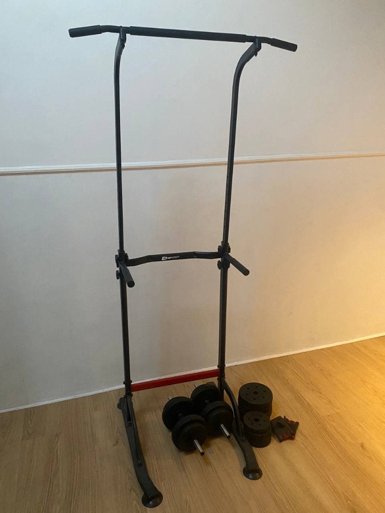 Thuis-workoutstation: optrek- en dipstang, Ophalen, Nieuw, Buik, Oprekstang