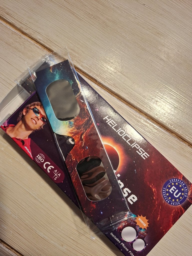 Eclips bril, Ophalen