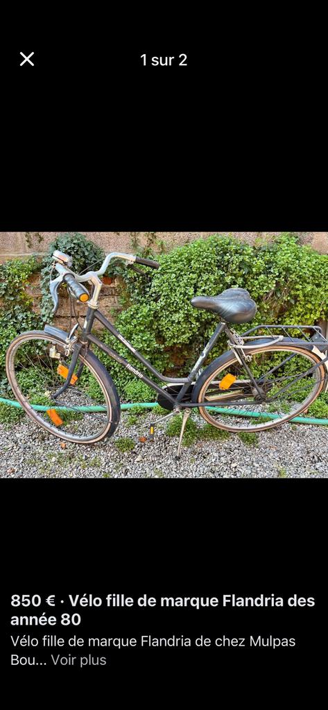 Velo fille Flandria, Fietsen en Brommers, Ophalen, Zo goed als nieuw