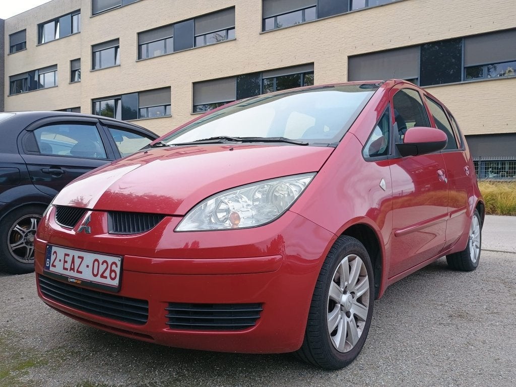 Mitsubishi Colt, Auto's, Stof, Zwart, 4 cilinders, Colt
