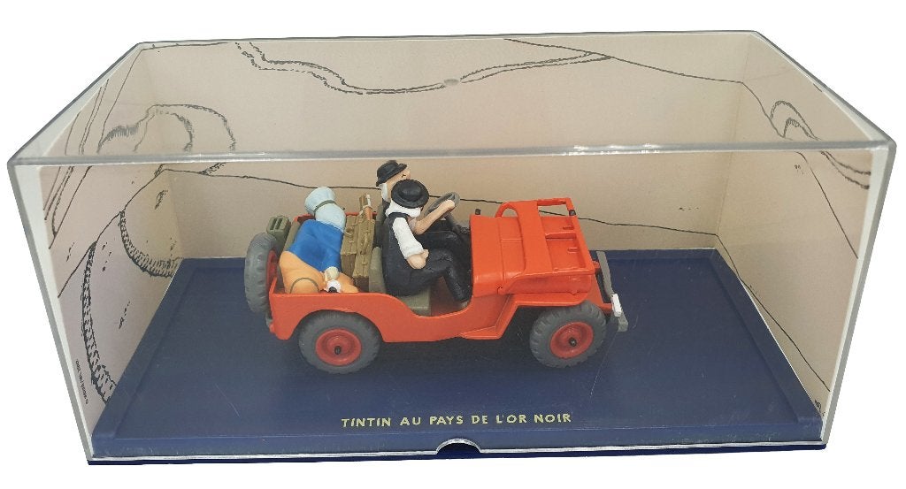 Tintin No. 07 Thomson & Thompson Red Willys Jeep – Land of.., Autres marques, 62 Boulevard Pereire, 75017 Paris, France, Voiture