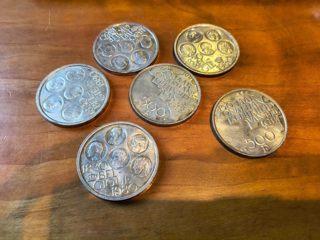 150 jaar onafhankelijkheid, Ophalen, Metaal, Losse munt