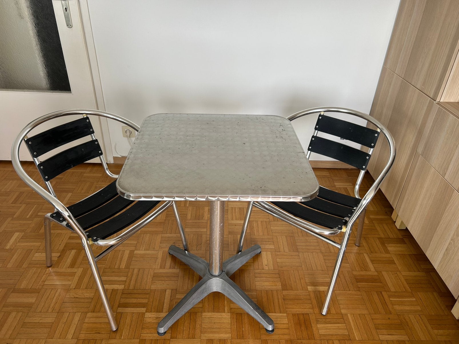 Table et chaises, Salons de jardin, Enlèvement, Utilisé, 2 places