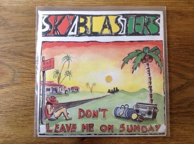 single skyblasters, CD & DVD, Vinyles Singles, Reggae et Ska, Housse de protection extérieure, Pochette photo, Avec obi, 7 inch