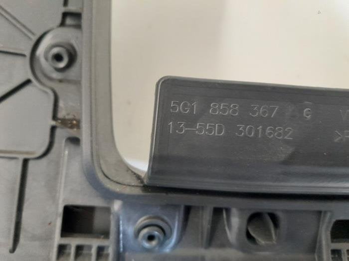 Elément tableau de bord d'un Volkswagen Golf, Volkswagen, -, 3 mois de garantie, Utilisé