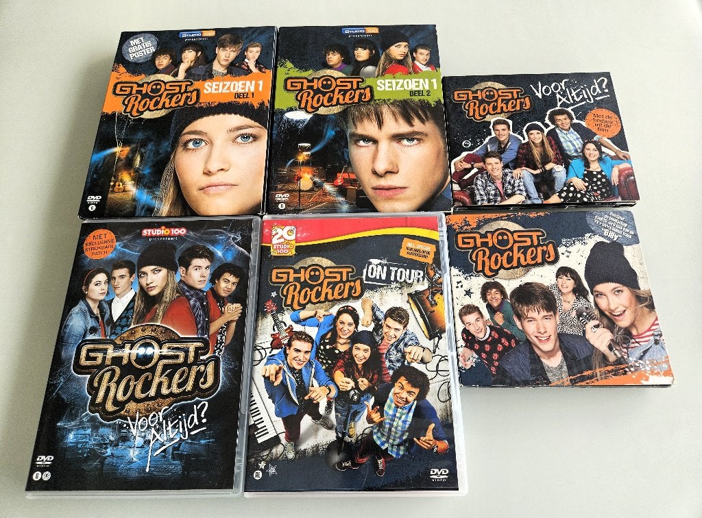 DVD 's Studio 100: Ghost Rockers , 2 films en 2 CD's, Cd's en Dvd's, Ophalen of Verzenden