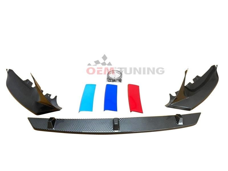 Frontlip geschikt voor G30/G31 17‑20 M‑Tech M5 Carbon Look, Ophalen of Verzenden, Nieuw, Voor, Bumper