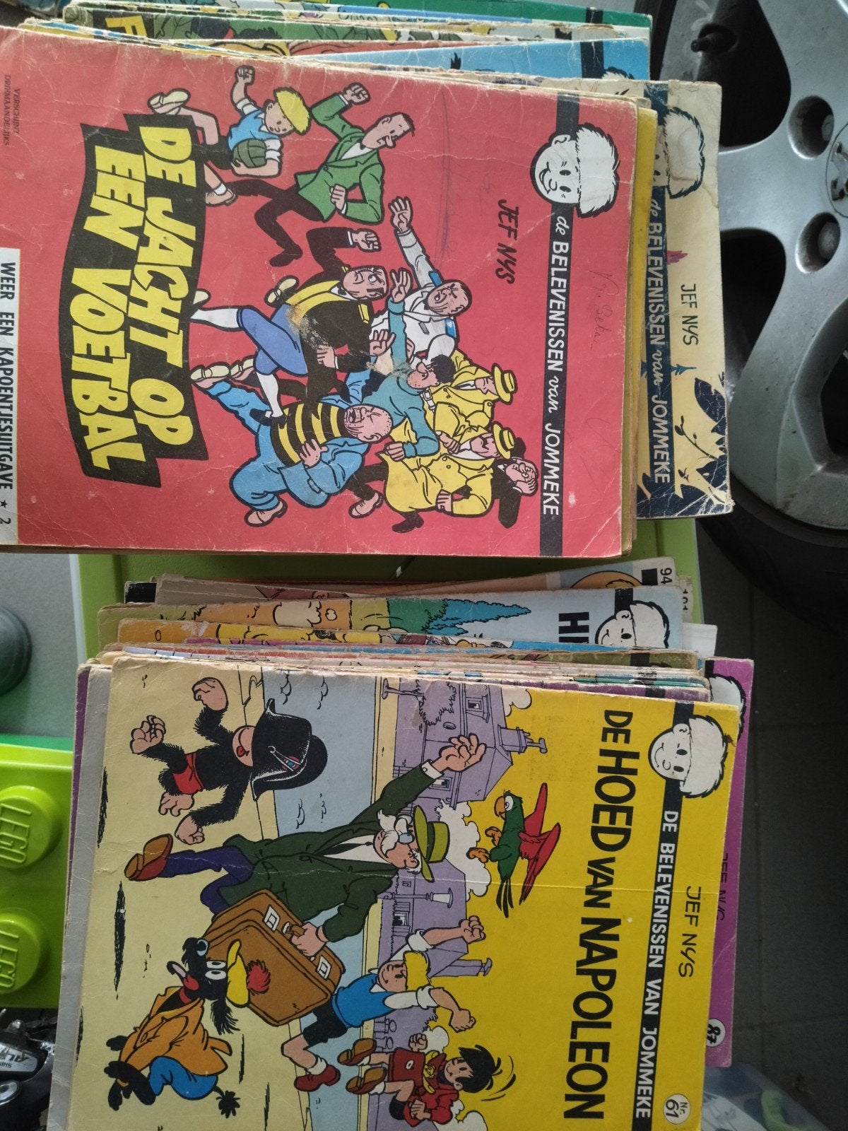 51 jommeke strip album Jef Nijs, Enlèvement ou Envoi