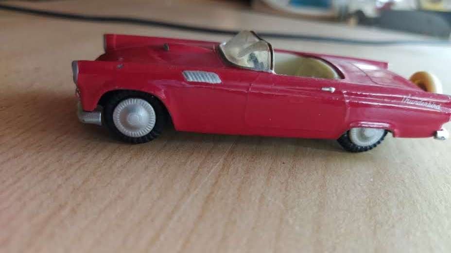 FORD THUNDERBIRD 1957, TEKNO, made in Denmark, Hobby en Vrije tijd, Modelauto's | 1:43, Ophalen of Verzenden, Gebruikt, Auto, Overige merken