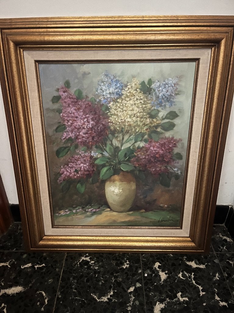 Schilderij, Antiek en Kunst, Kunst | Schilderijen | Klassiek, Overige stijlen, Doek, Olieverf, Ophalen