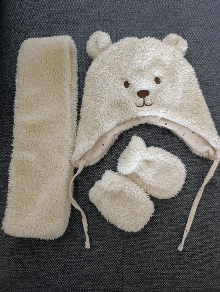 Ensemble gants, bonnet, écharpe, Zeeman, Garçon ou Fille, Ensemble, Enlèvement