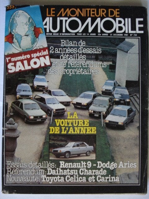 Le Moniteur de l'Automobile 733, Envoi, Utilisé, Général