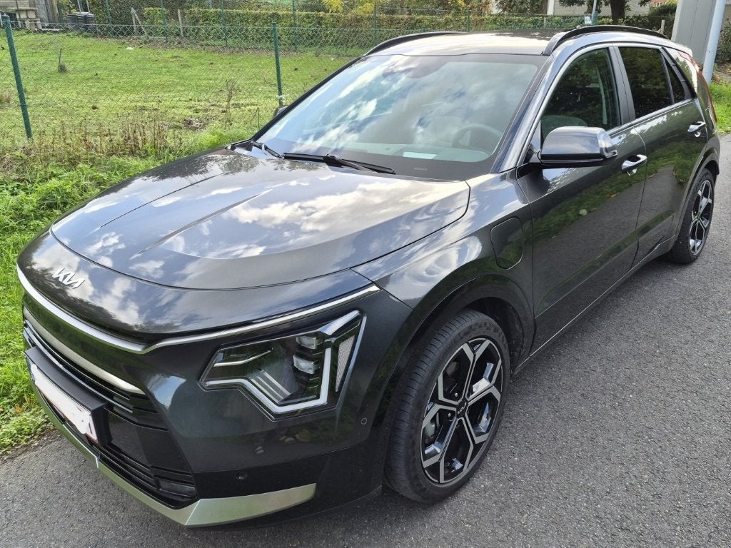 KIA Niro Plug in Hybride 2024, Auto's, Dealer onderhouden, Euro 6, Zwart, 5 zetels