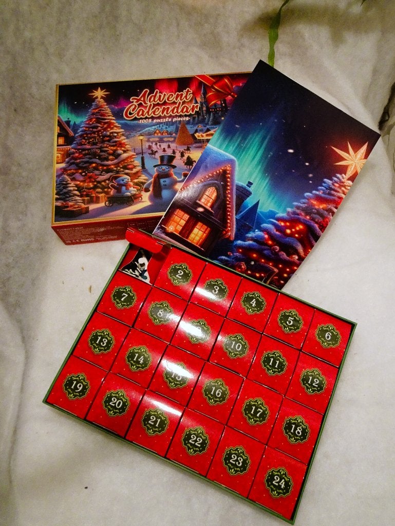 JIGSAW adventskalender 24 doosjes, Diversen, Ophalen of Verzenden, Nieuw