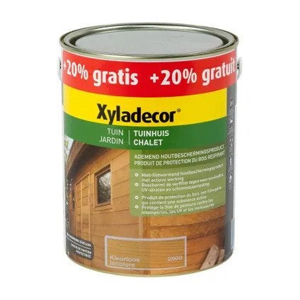 Xyladecor Tuinhuis beits kleurloos nieuw ongeopend., Overige kleuren, Nieuw, Beits, Ophalen of Verzenden