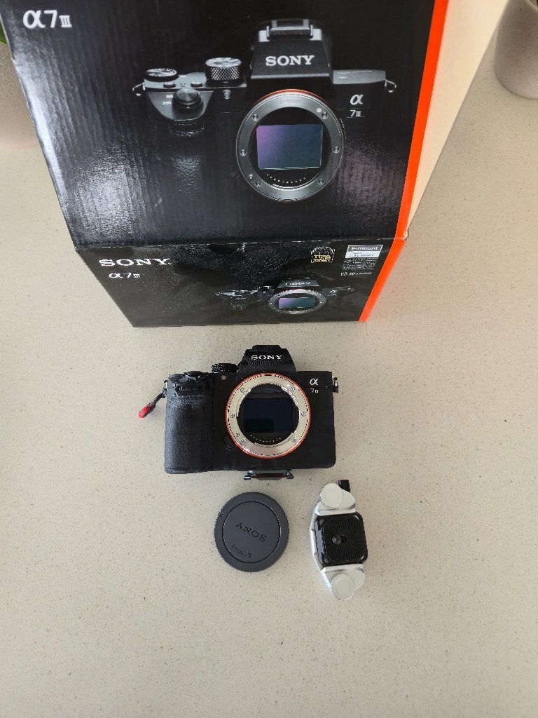 Sony A7 III – État impeccable – Kit complet – 950 €, TV, Hi-fi & Vidéo, Appareils photo numériques, Sans zoom optique, Enlèvement ou Envoi