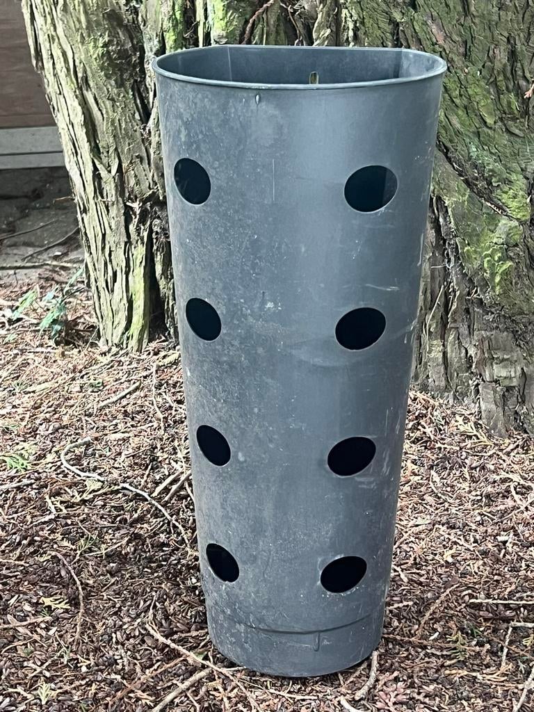 Pot suspendu en cascade - Gris anthracite, Jardin & Terrasse, Enlèvement ou Envoi, Utilisé, Autres matériaux, Balcon