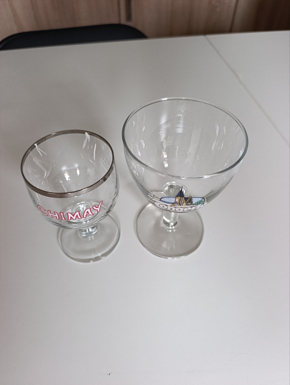 Lot de 2 verres à bière, Ophalen, Bierglas