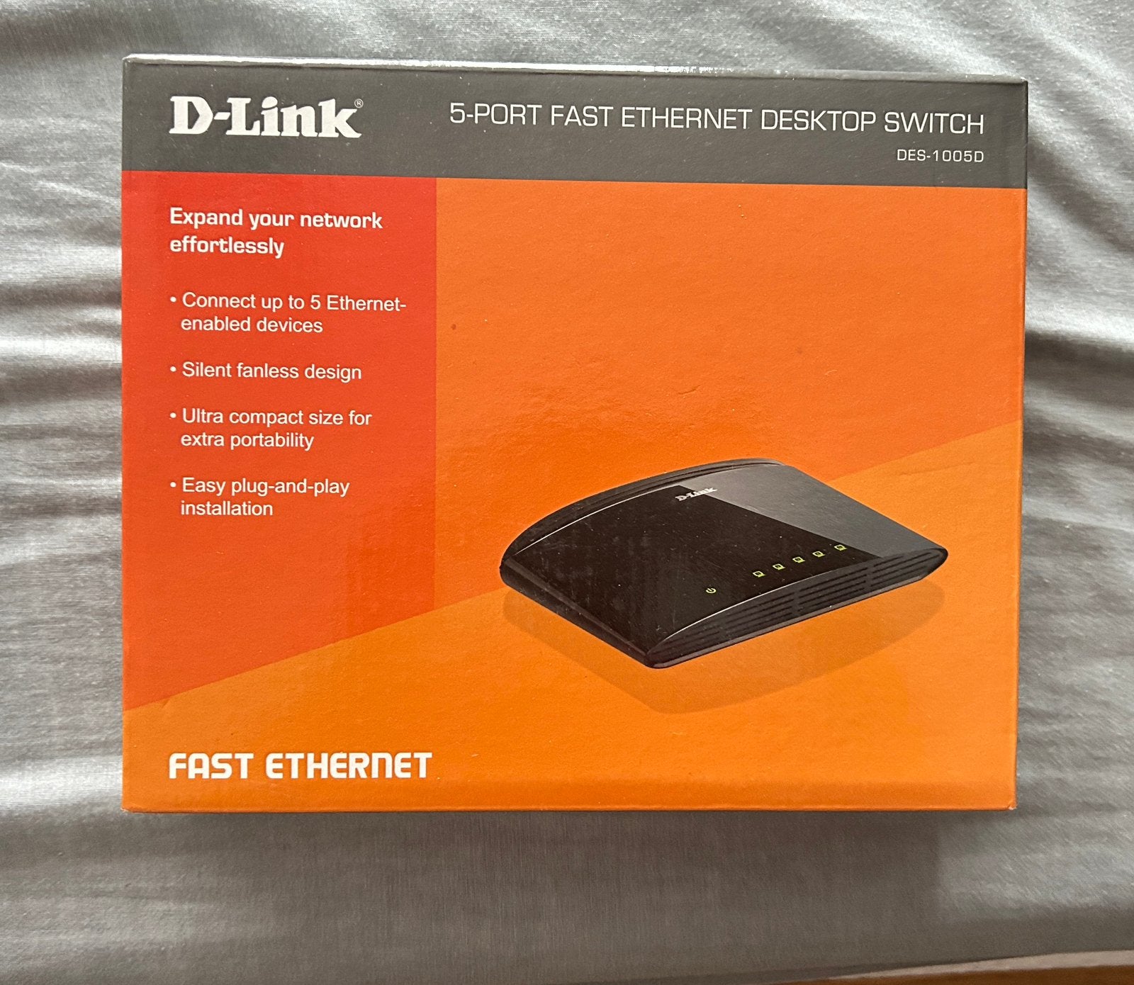 D link desktop switch, Computers en Software, Ophalen of Verzenden, Nieuw