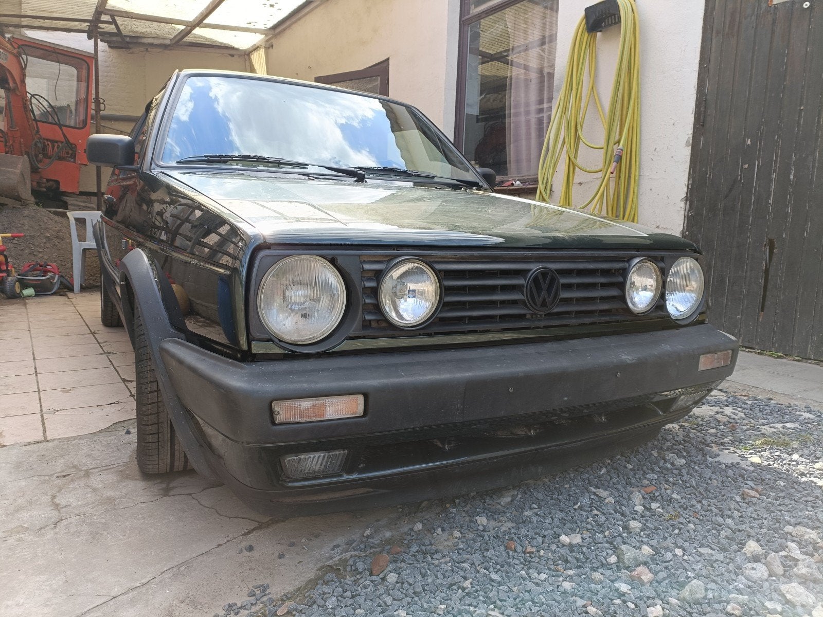 Volkswagen Golf 2 GTI G60 8v, Autos, Achat, Boîte manuelle, 118 kW, Vert