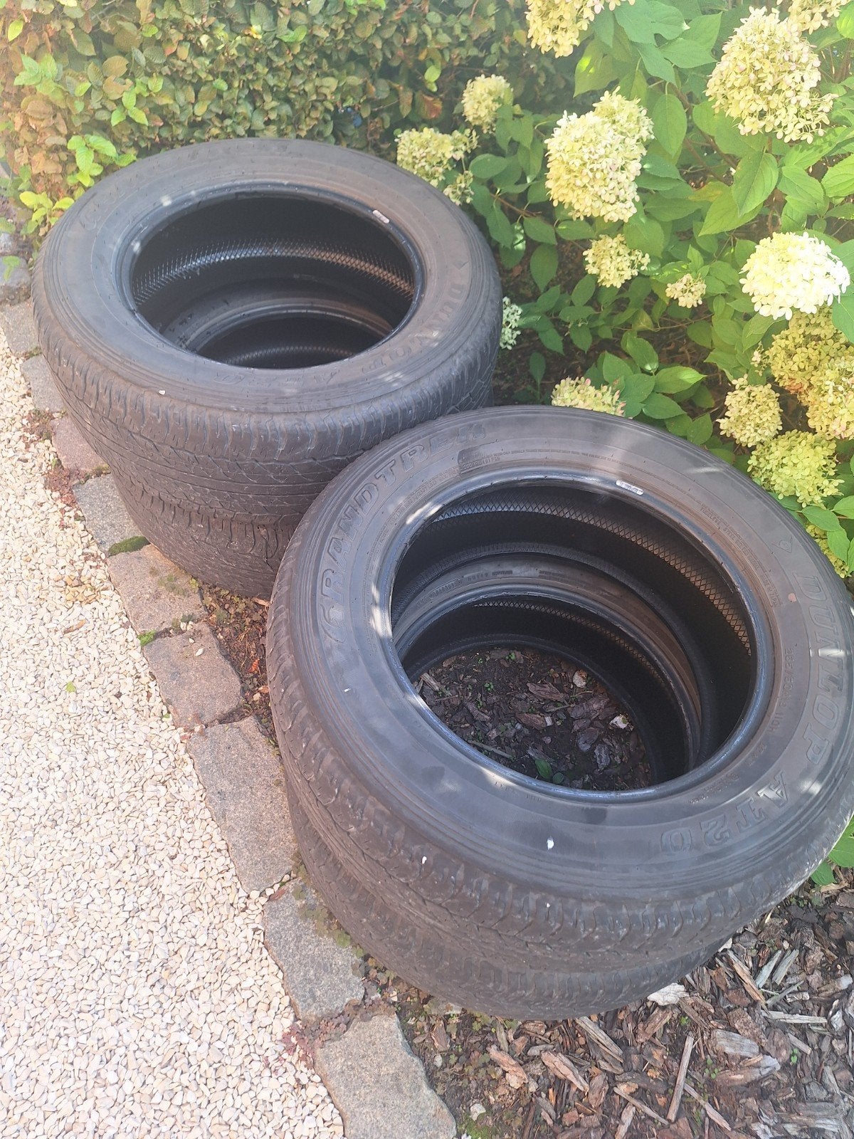 265 60 R18 Dunlop à 20, Autos : Pièces & Accessoires, Enlèvement, Pneu(s)