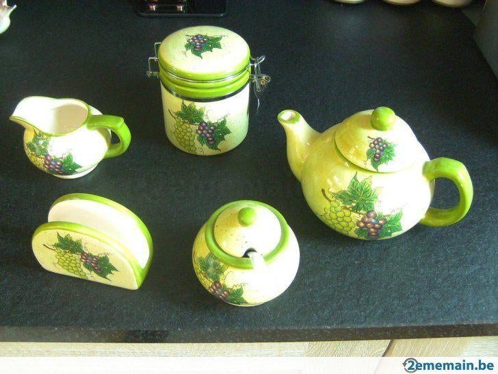 ensemble pour café et divers contenants, Enlèvement, Neuf