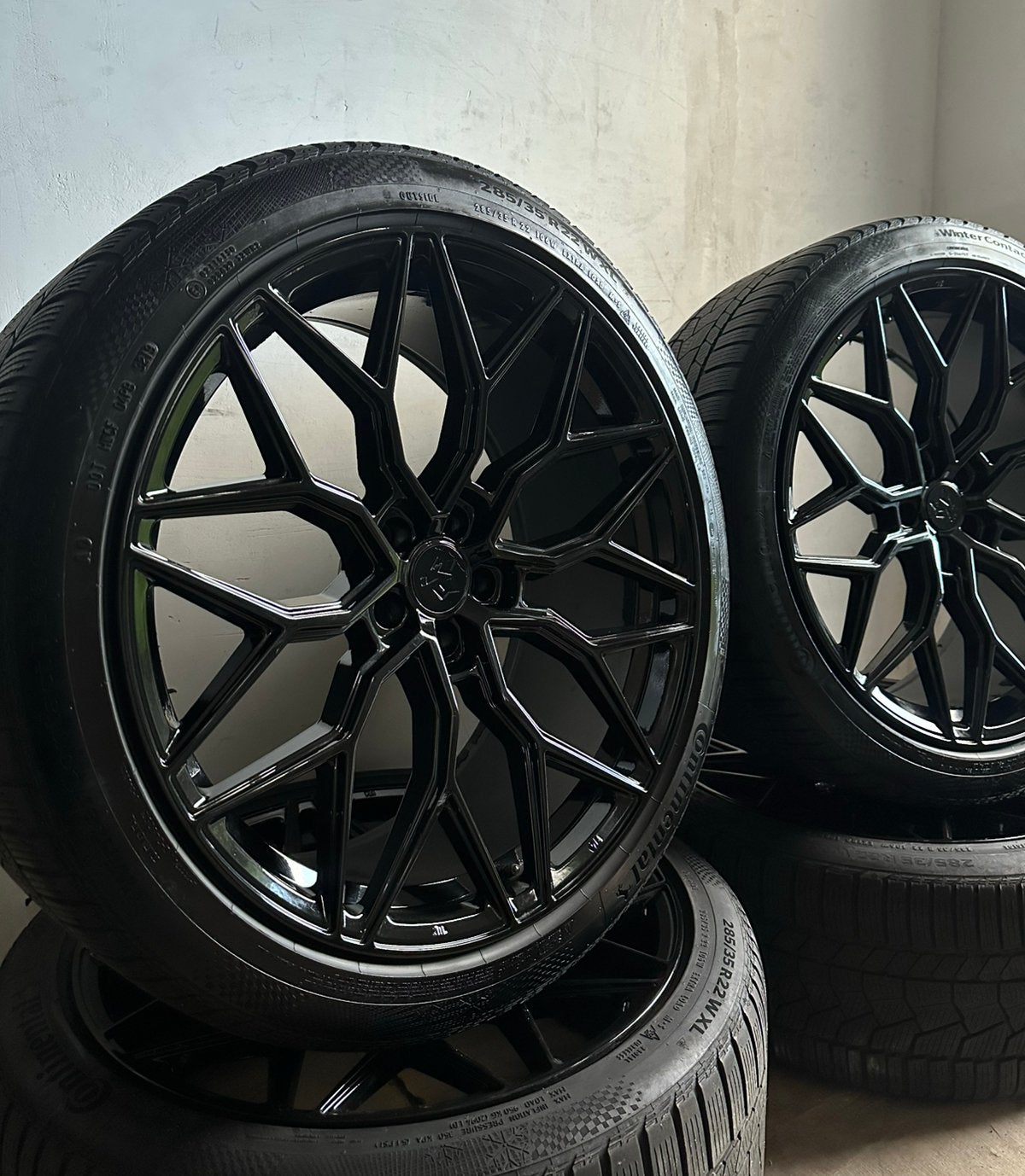 Jantes Audi/Mercedes/BMW 22 pouces , parfait état avec pneus, Autos : Pièces & Accessoires, Enlèvement, Pneus été, Pneu(s)
