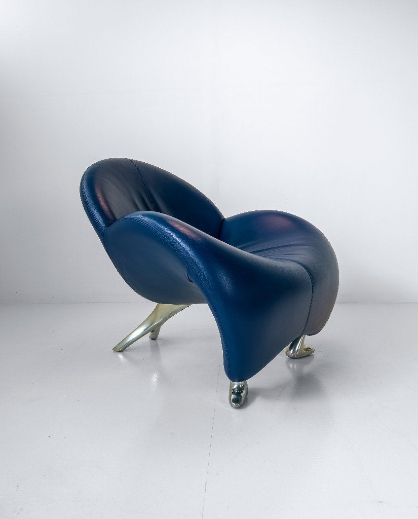 Fauteuil Leolux Papageno, Maison & Meubles, Fauteuils, Enlèvement ou Envoi, Comme neuf, Cuir