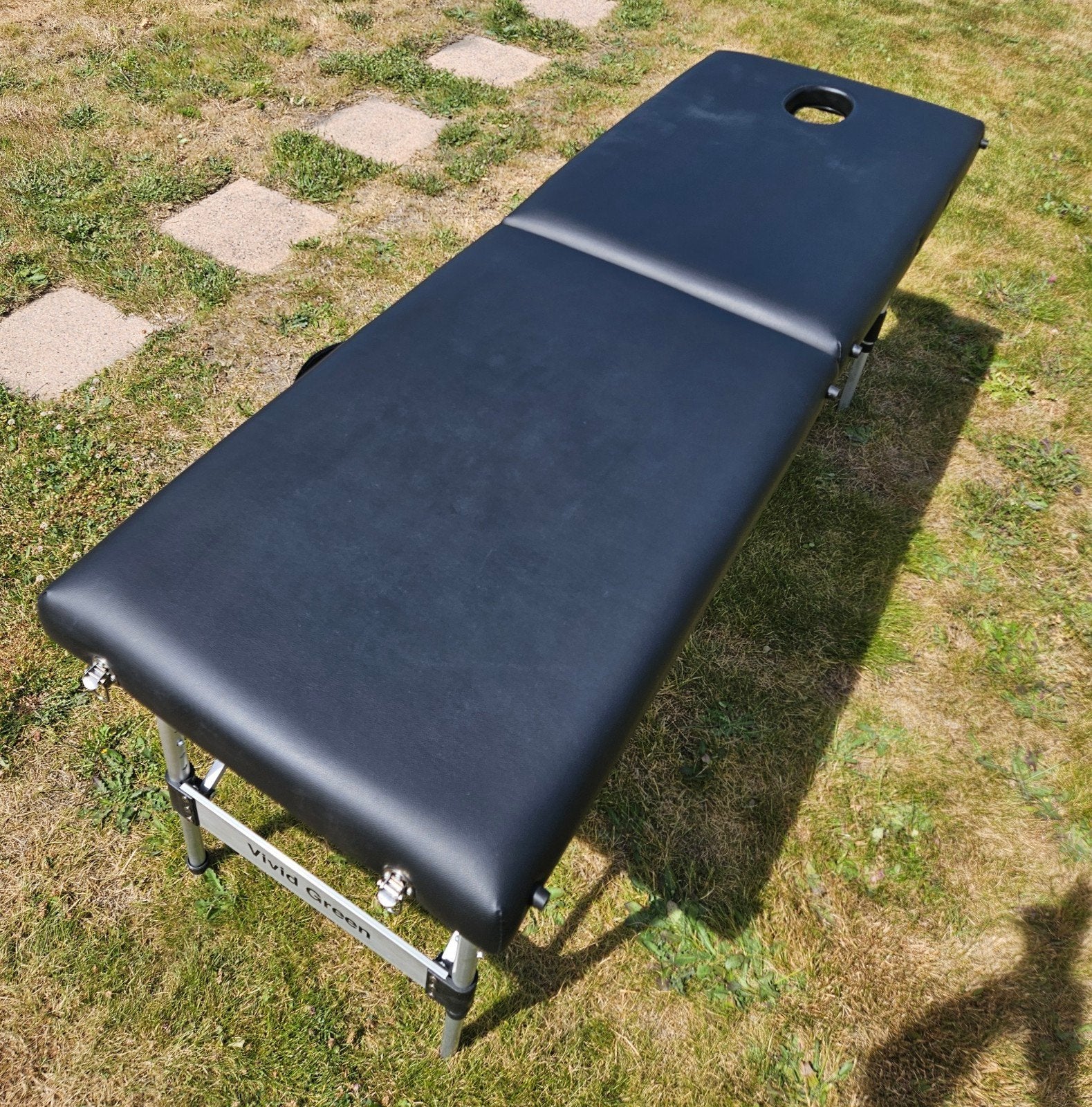 Vivid Green Compacte Massagetafel – In Perfecte Staat!, Sports & Fitness, Produits de massage, Enlèvement, Comme neuf, Table de massage