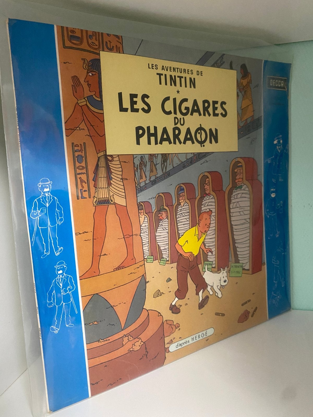 Hergé – Les Aventures De Tintin  Les Cigares Du Pharaon, Envoi, Utilisé, LP