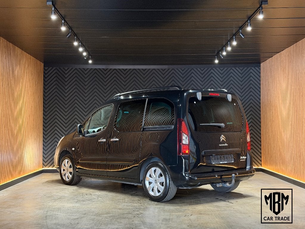 ✅Citroen Berlingo 1.2 Multispace GARANTIE Airco GPS Trekhaak, Voorwielaandrijving, 1199 cc, Zwart, 5 deurs