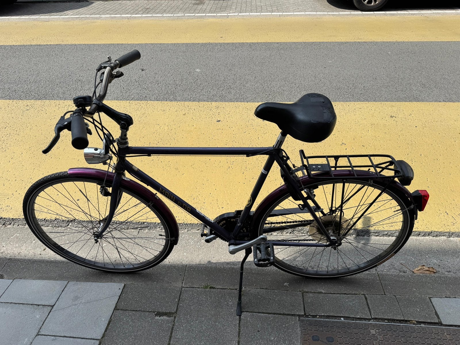 Main o’OR Heren Fiets, Versnellingen, 49 tot 53 cm, Zo goed als nieuw, Schijfrem