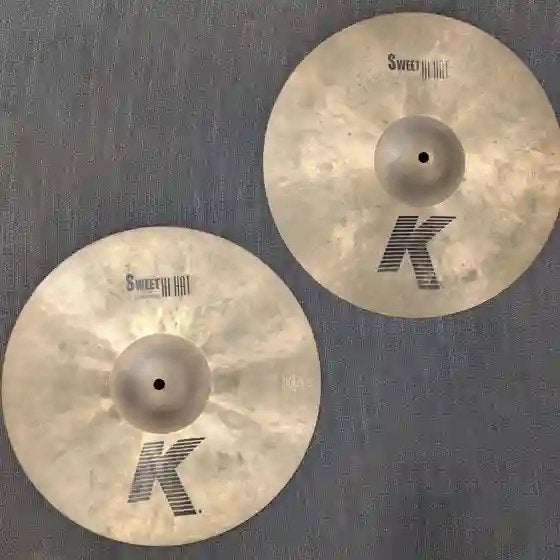 15” Zildjian K Sweet HiHat, Musique & Instruments, Batteries & Percussions, Enlèvement ou Envoi, Utilisé, Autres marques