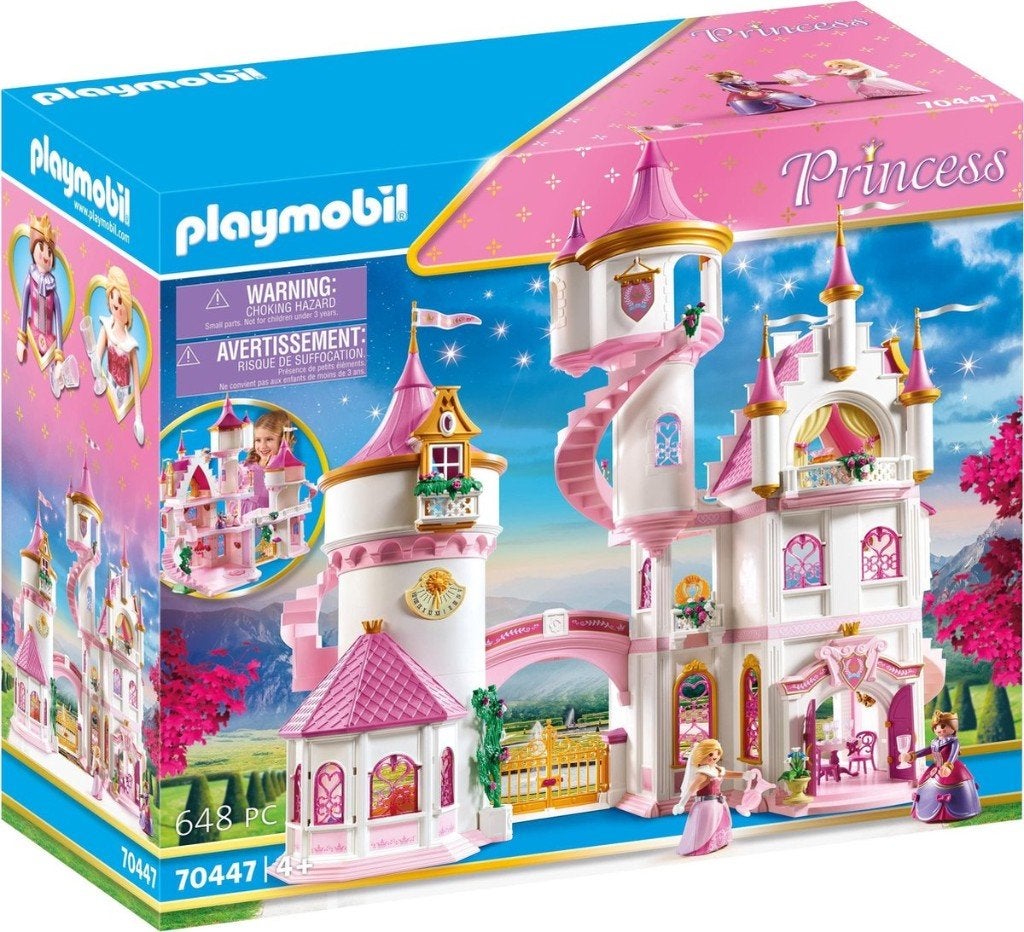 PLAYMOBIL Princess Groot Prinsessenkasteel 70447, Neuf, Princess, Château/Fort, Kit complet