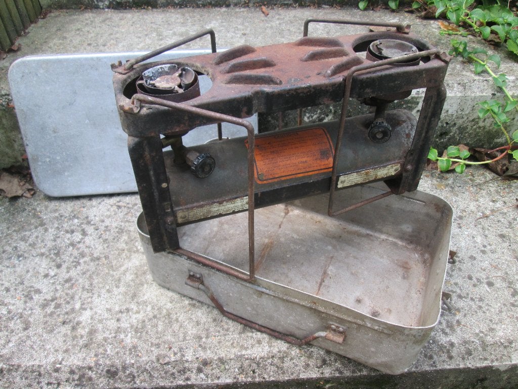 US Army coleman brander in kist mooi gemarkeerd 1944., Ophalen of Verzenden