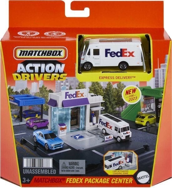 boîte d'allumettes Action Drivers FedEx, Enlèvement ou Envoi, Neuf, Voiture
