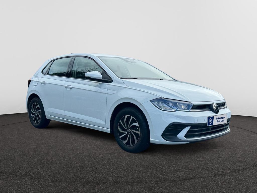 Volkswagen Polo Polo 1.0 TSI Life Business OPF, Auto's, Wit, Handgeschakeld, Navigatiesysteem, Stadsauto
