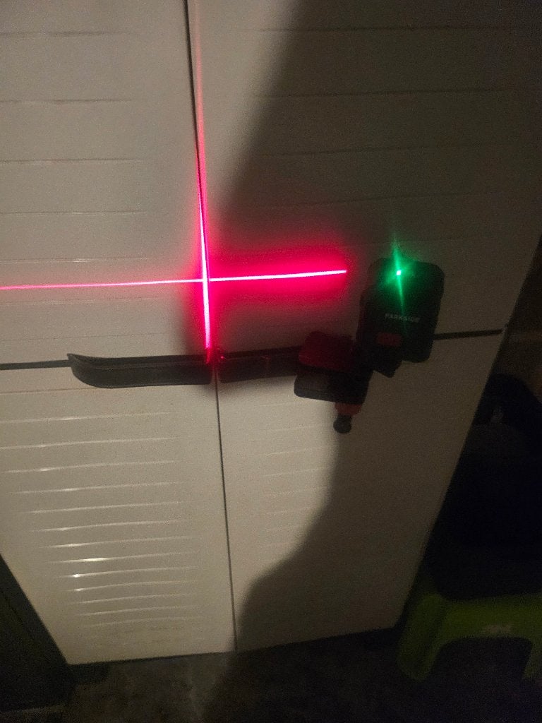 Niveau laser Parkside parfait état comme neuf, Bricolage & Construction, Enlèvement ou Envoi, Comme neuf