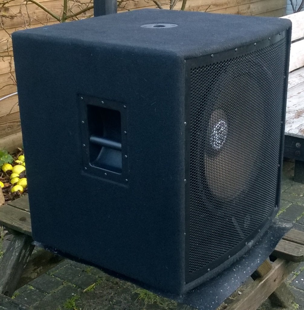 Luidsprekers subs 18 inch 500-1000 Watt, 2 stuks, Audio, Tv en Foto, Luidsprekerboxen, Subwoofer, Ophalen of Verzenden, Zo goed als nieuw